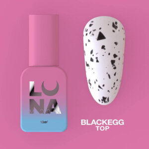 LUNAmoon Top Matt Blackegg - 13ml