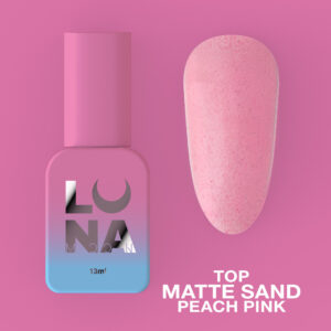 LUNAmoon Top Matte Sand Peach Pink - 13ml