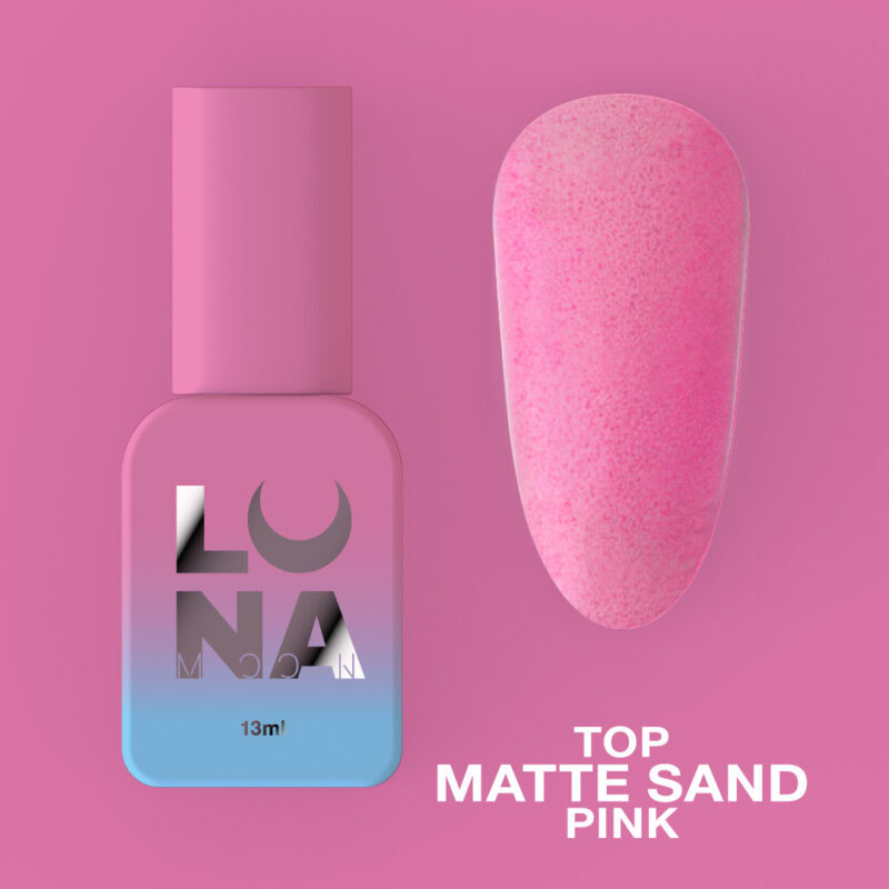 LUNAmoon Top Matte Sand Pink - 13ml