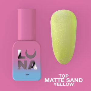 LUNAmoon Top Matte Sand Yellow - 13ml