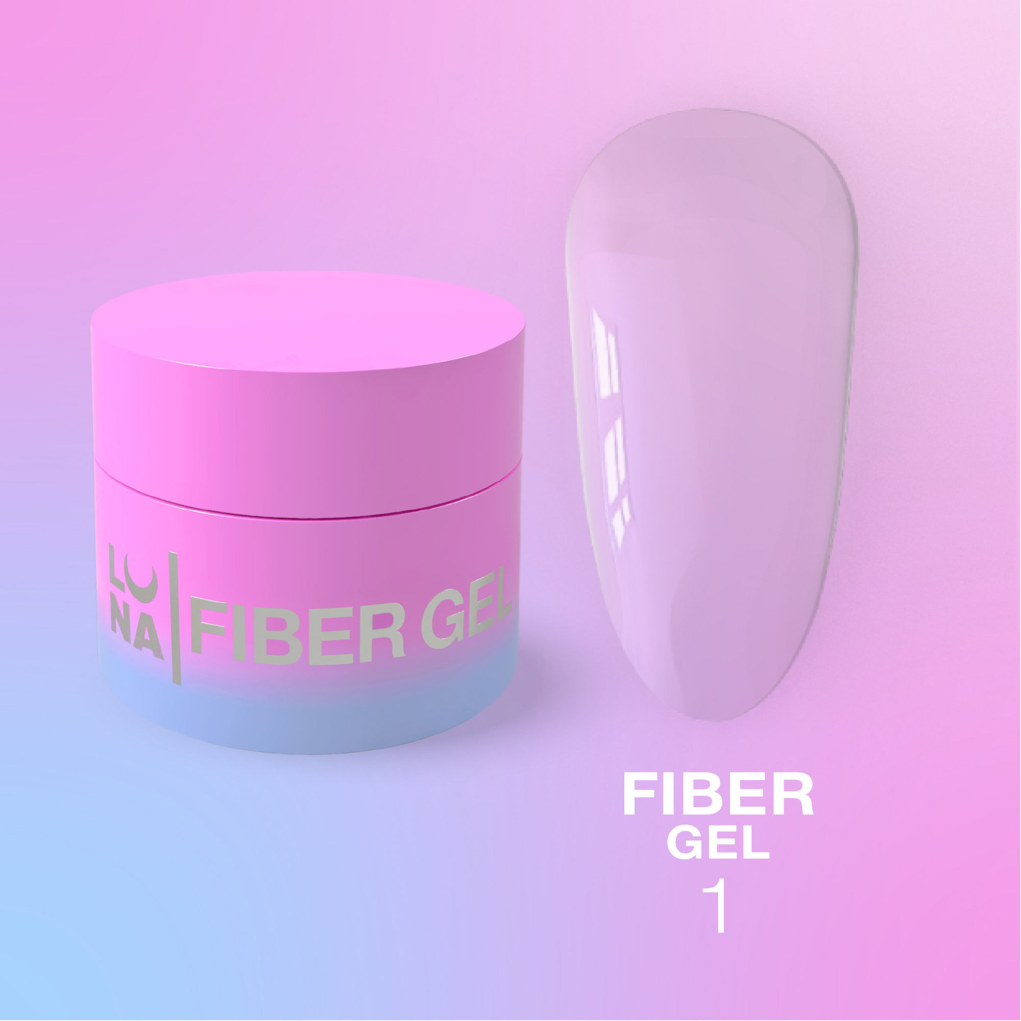 LUNAmoon Fiber Gel 1 - 5ml